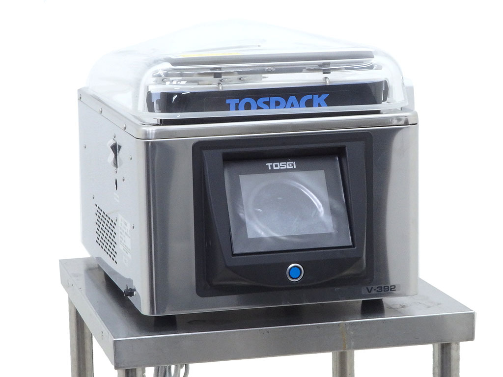 週末限定タイムセール》 厨房機器販売クリーブランド真空包装機 TOSEI V-482 トスパック 卓上型 タッチパネルタイプ クリアドームシリーズ 